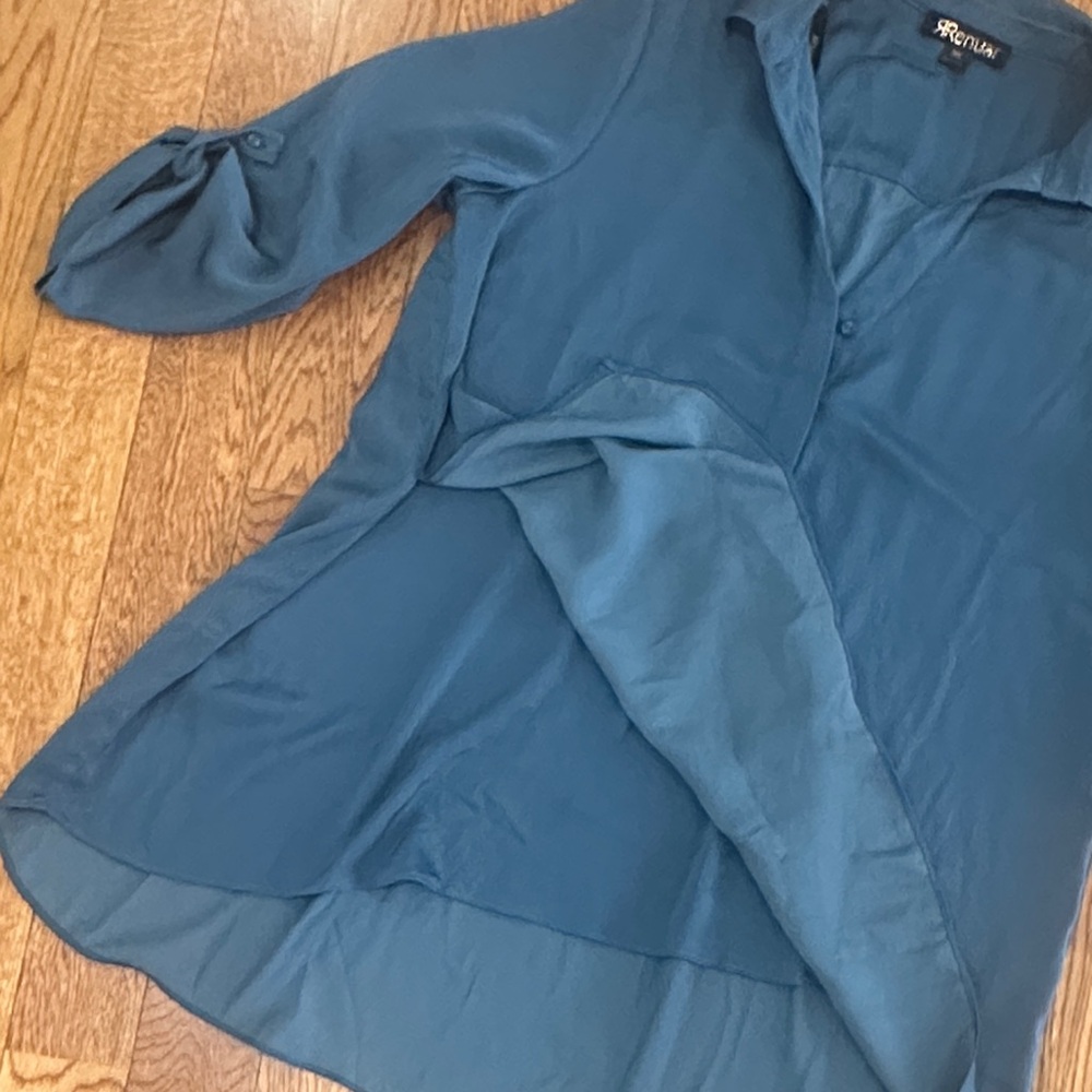 Renuar Blue Blouse for Women - Picture 3 of 3